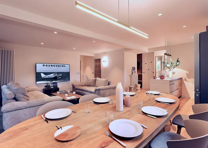 Apartman 1850 : Elegant Apt. Neuf A 3 Min Des Pistes, Parking Inclus - Fr-1-575-249 *